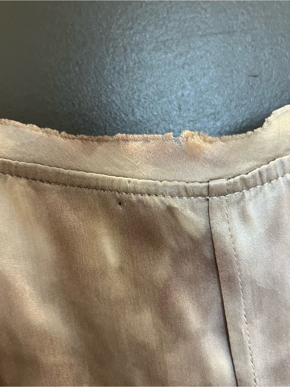 ATM Tie-Dye Silk Camisole Dress - Neutral Mauve - Picture 5 of 7